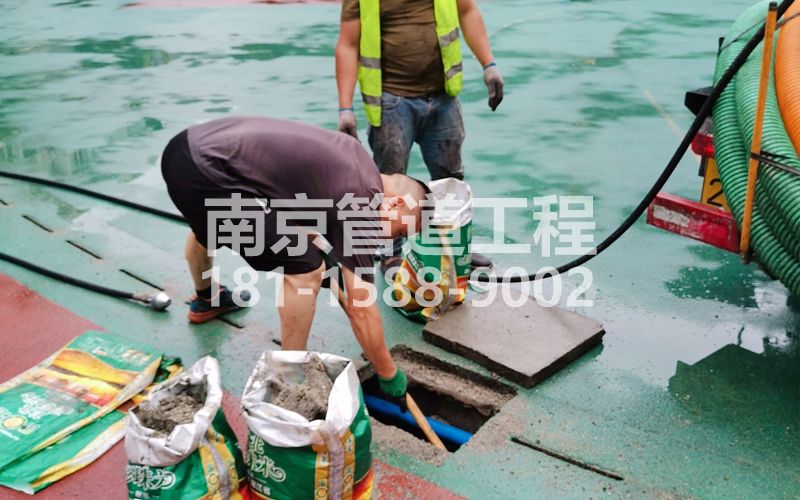 218晏公庙管道清淤