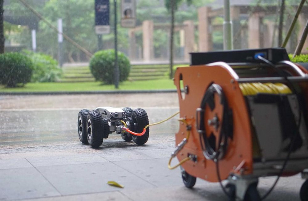 285晏公庙管道检测机器人