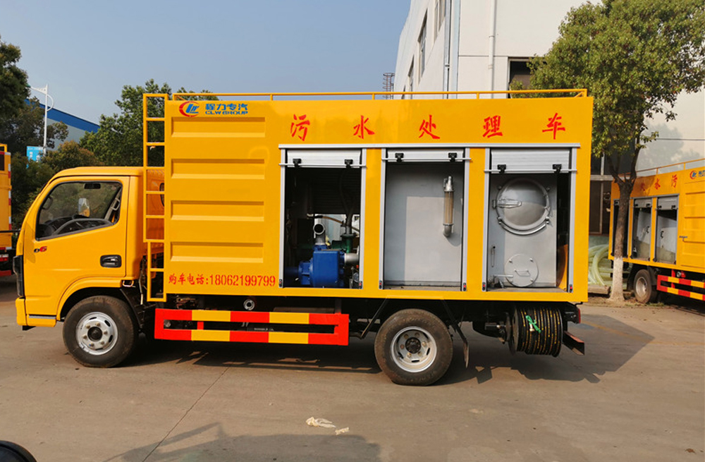 281晏公庙污水分离车