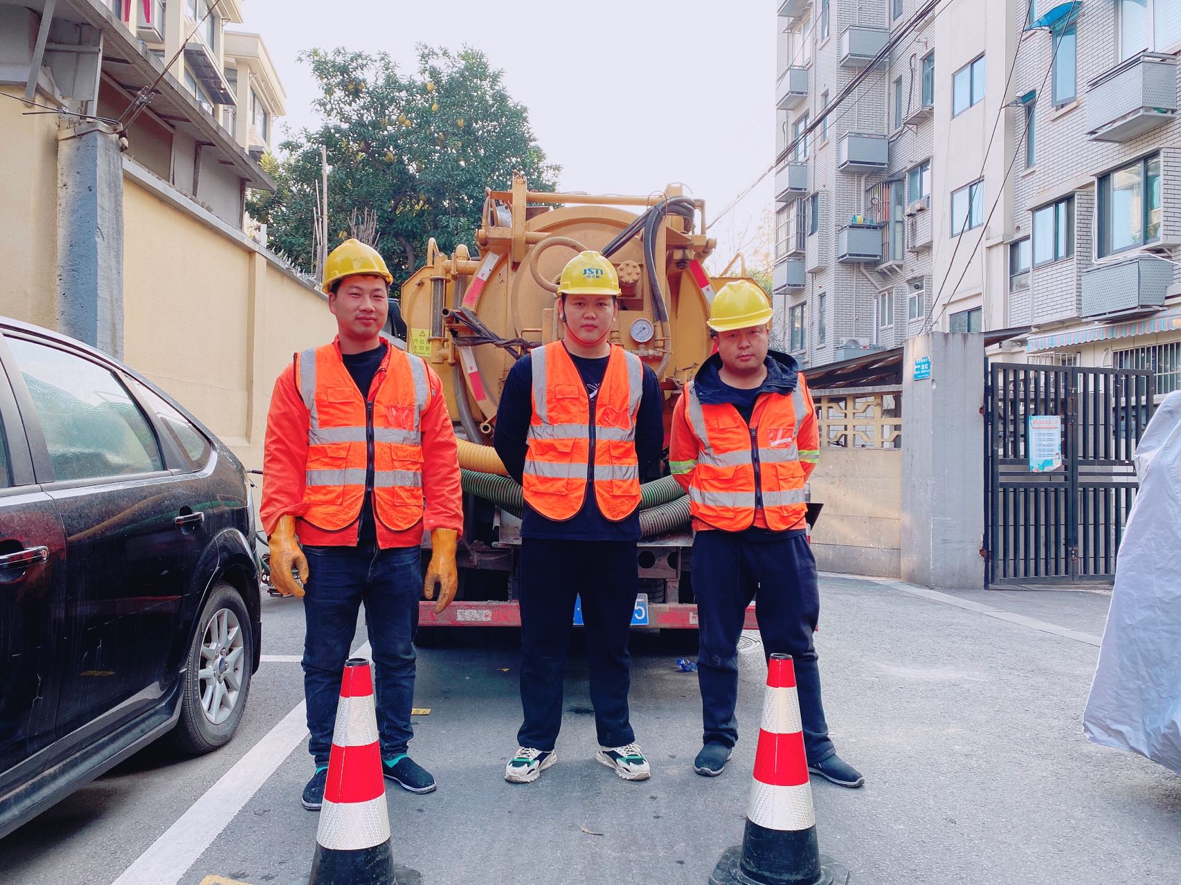 晏公庙南京某小区管道清淤检测施工